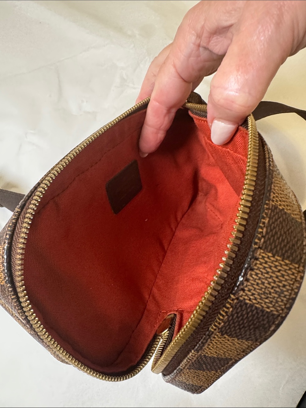 Louis Vuitton Damier Ebone Geronimos Crossbody Sling Bag - Picture 8 of 15
